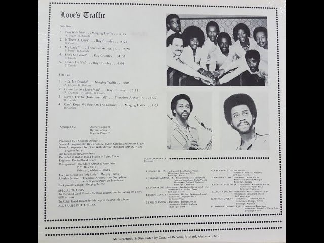 SOLID GOLD REVUE Feat. RAY CRUMLEY, THEODORE ARTHUR JR. & MERGING