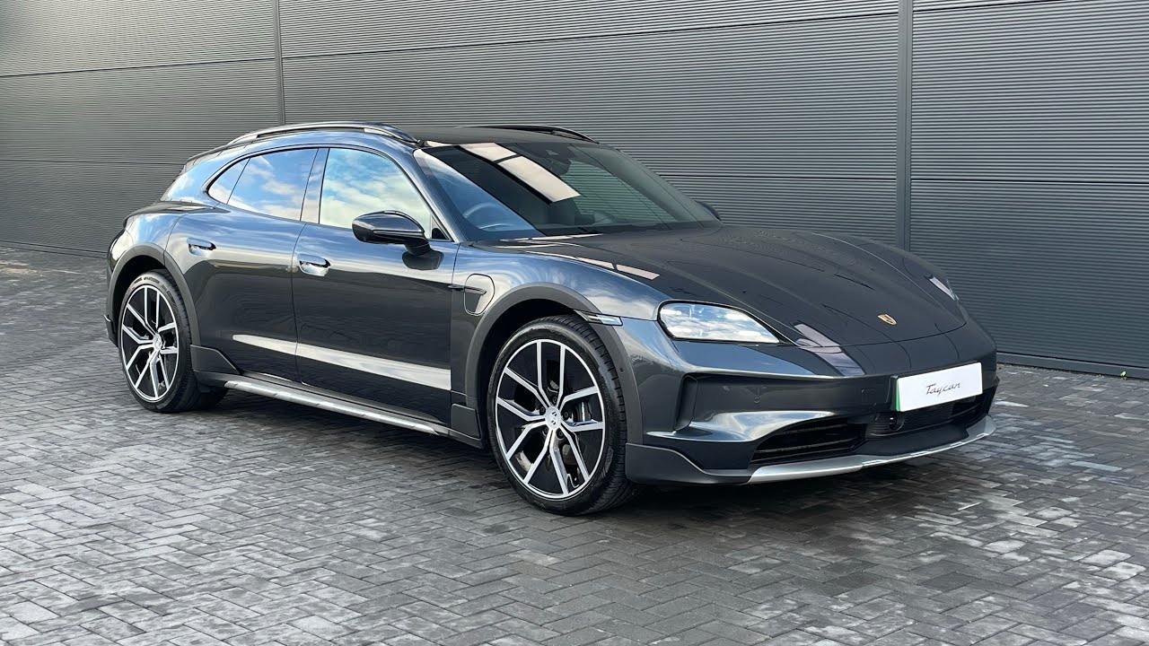 Taycan 4 Cross Turismo | Volcano Grey Metallic | CN74VHU - YouTube