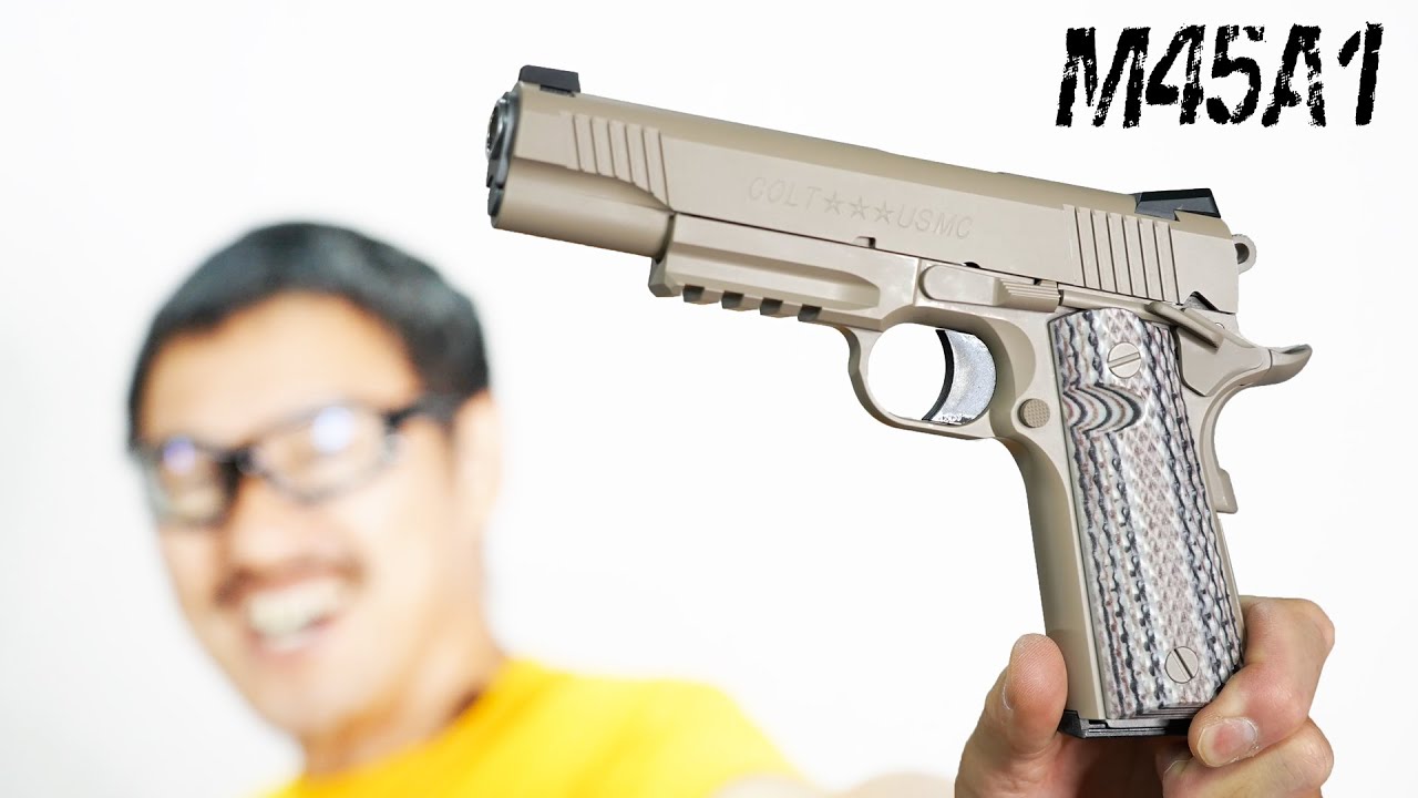 マルイ M45A1 ガスブローバックガスガン レビュー 2021年7月 - YouTube