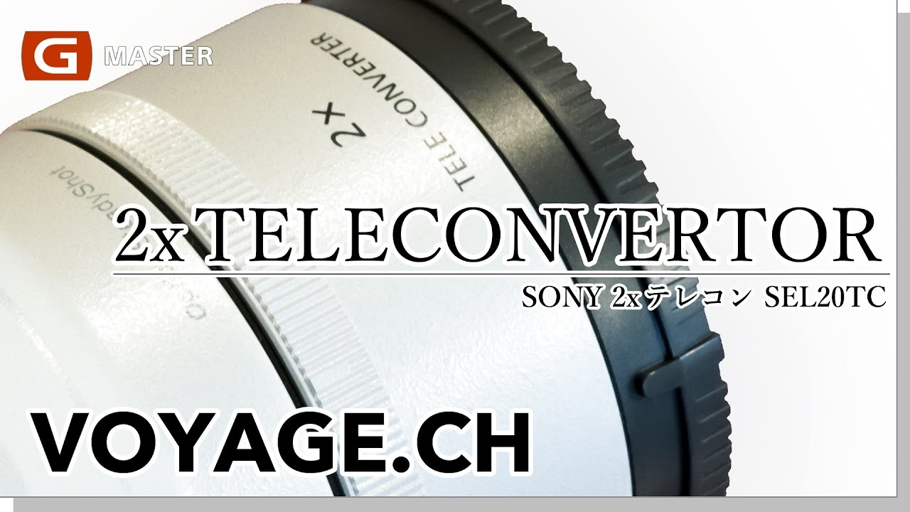SONY Eマウント 2×テレコンバーター 『SEL20TC』を購入しました
