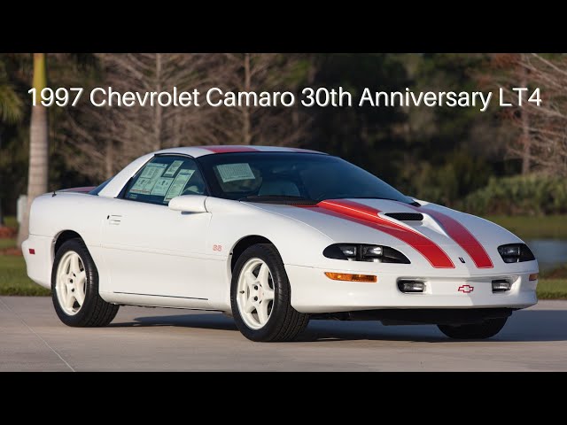 1997 Chevrolet Camaro 30th Anniversary LT4 - YouTube