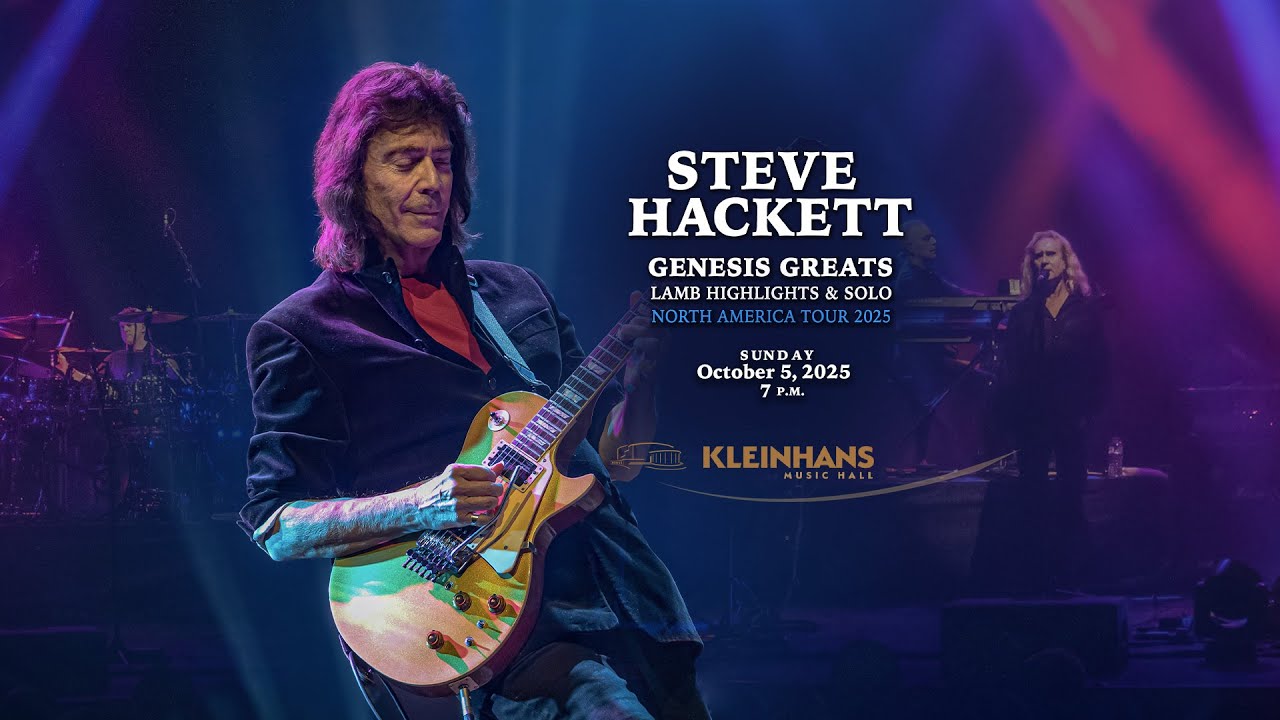Steve Hackett | October 5, 2025 | Kleinhans Music Hall - YouTube
