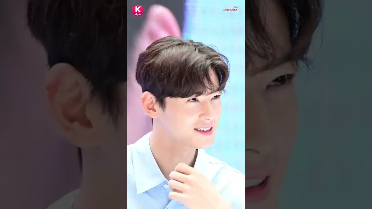 ASTRO チャウヌ、目を合わせてファンと交流…韓国で行われたサイン会の