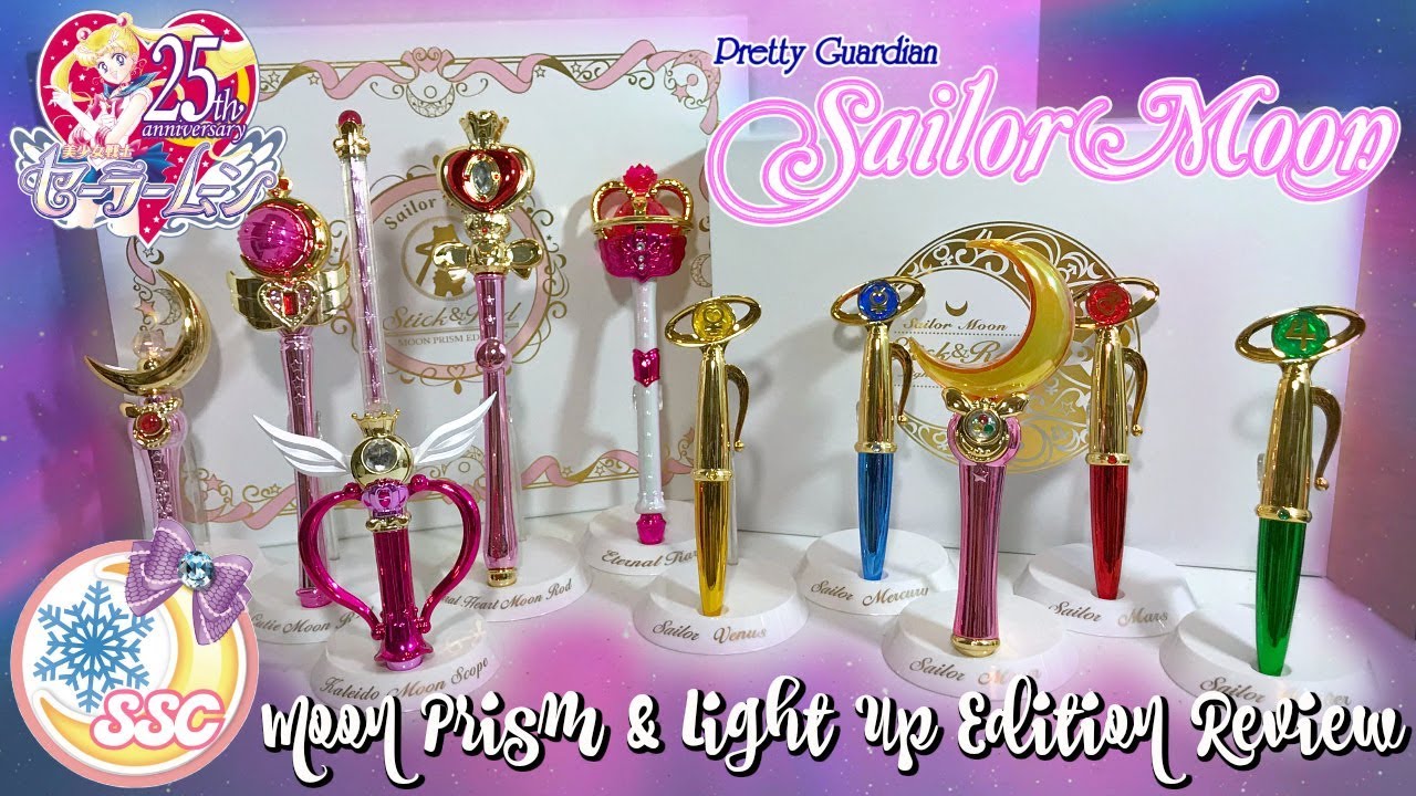 Sailor Moon Stick & Rod Moon Prism & Light Up Edition Review