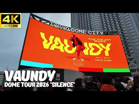 東京ドーム】Vaundy「DOME TOUR 2026 