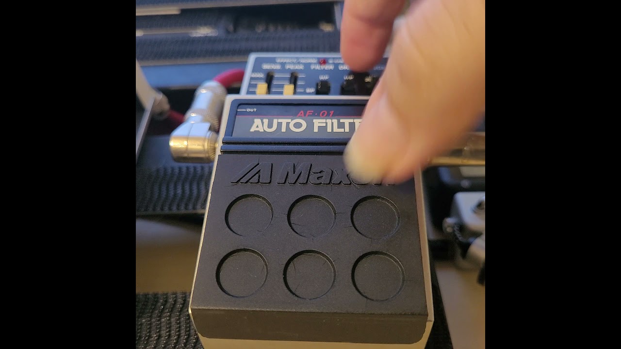 Test Maxon AF-01 Auto Filter - YouTube