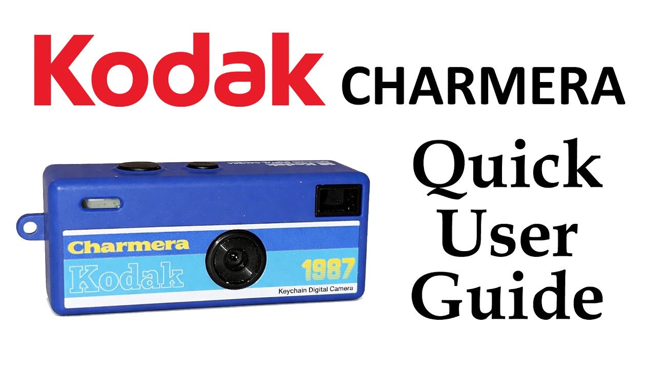KODAK CHARMERA 1987 KEYCHAIN (Camera + Micro SD) – Film