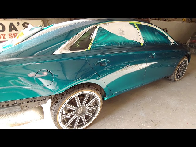 House of kolor kandy Teal. - YouTube