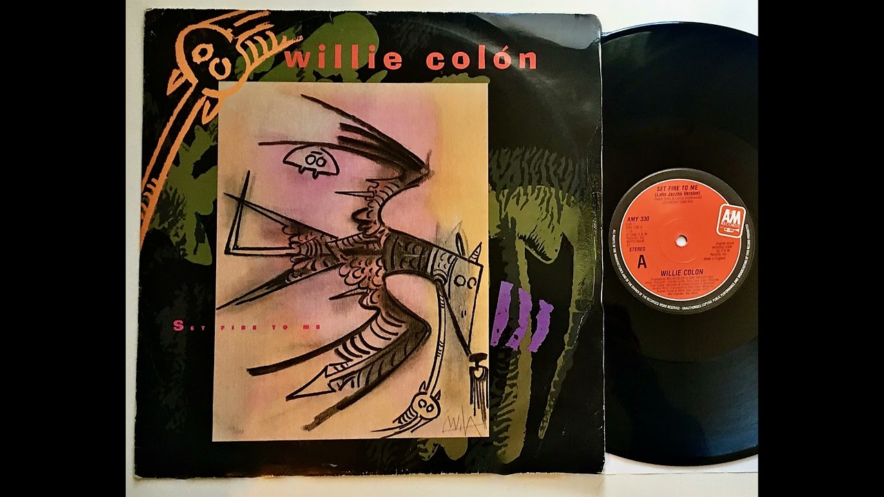 Willie Colon - Set Fire to Me 1986 - YouTube