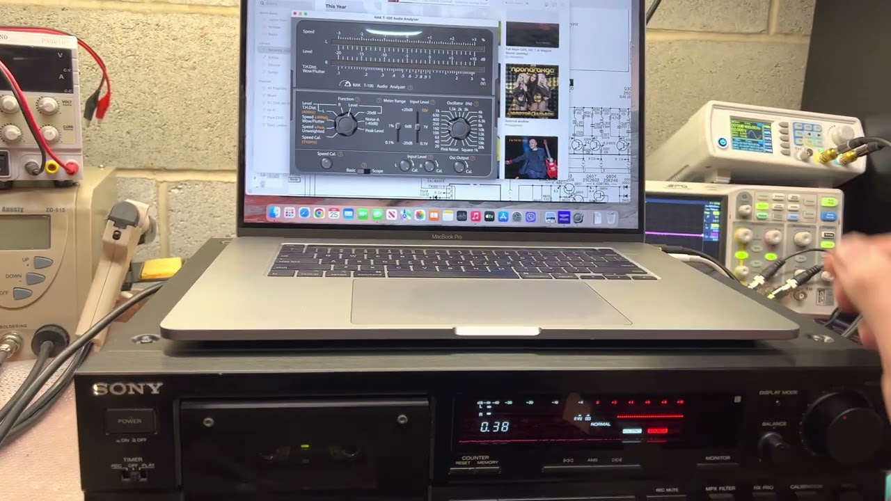 In-Depth Analysis: Sony TC-K222ESL (Deck 1) - Parameters