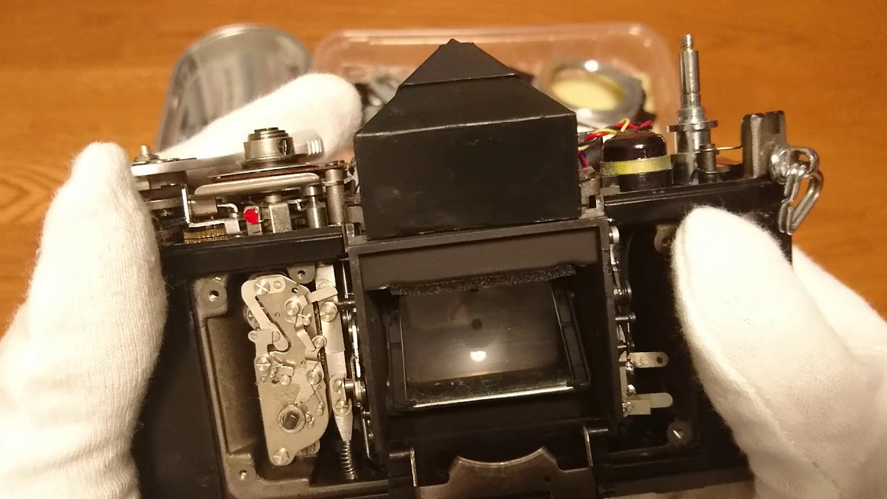 フィルムカメラ修理・内部紹介（ペンタックスSP 初期型） - YouTube