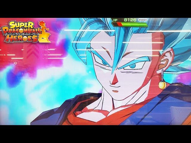 SDBH MM4弾】SECベジット クライマックスチェンジ&必殺技演出