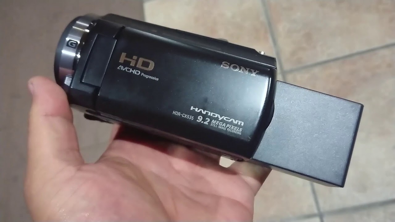 今更中古でハンディカム購入！レビュー(HDR-CX535）撮影テスト＆マイク