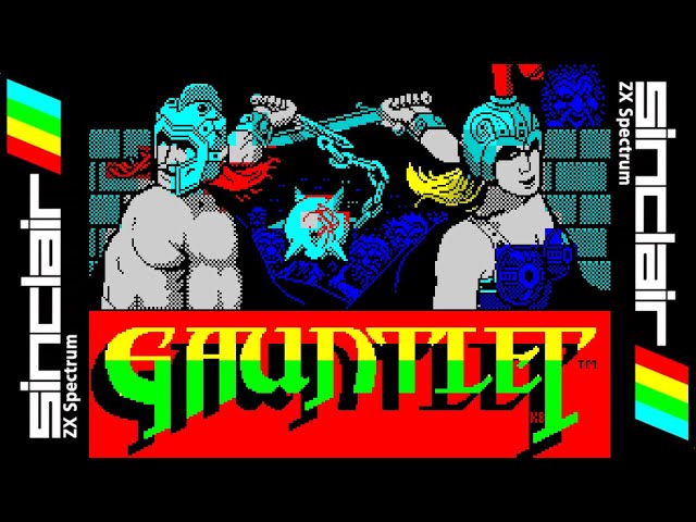 GAUNTLET -=Classic Gaming=- Walkthrough, ZX Spectrum - YouTube