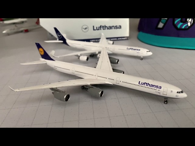 Gemini Jets 1/400 Lufthansa A340-600 Review - YouTube