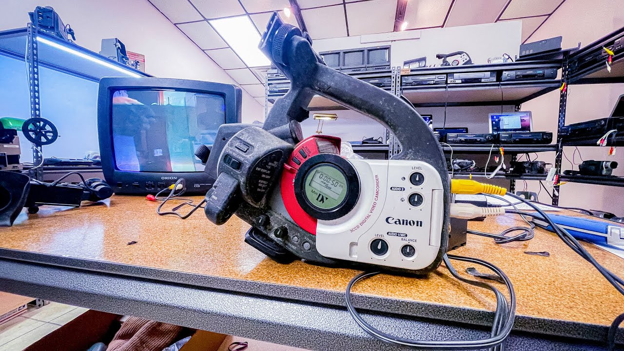 Trashed Canon XL1 MiniDV Camera **WILL IT WORK? - YouTube