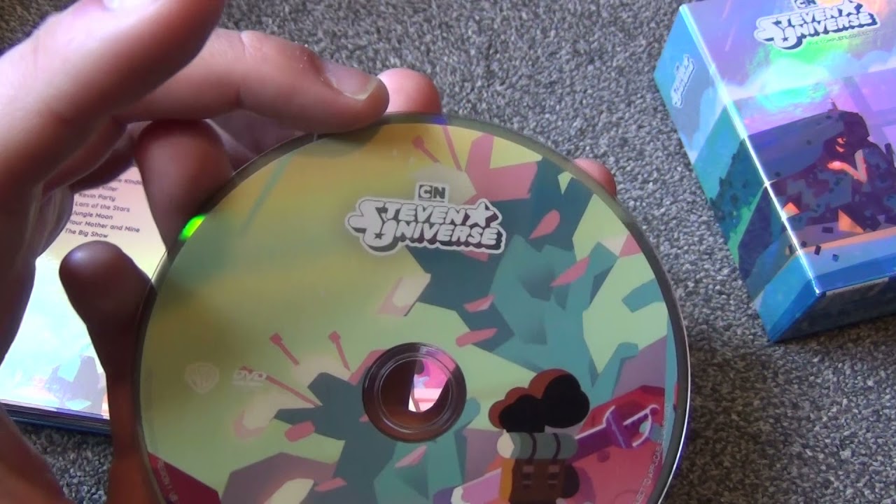 Steven Universe: The Complete Collection DVD Unboxing from Cartoon