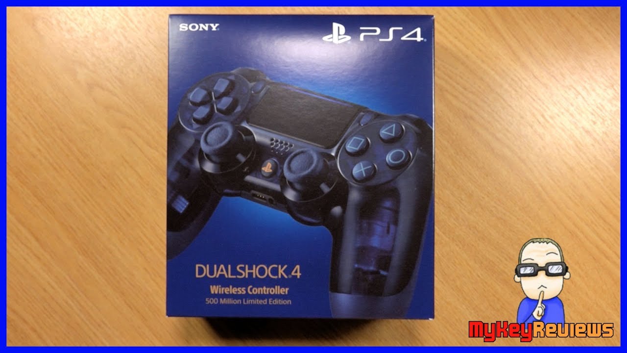 DualShock 4 - 500 Million Limited Edition Transparent Controller