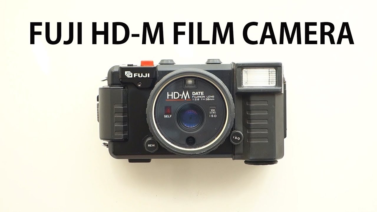 フィルムカメラ！防水もできるすごいやつ！Fuji HD-M Film Camera