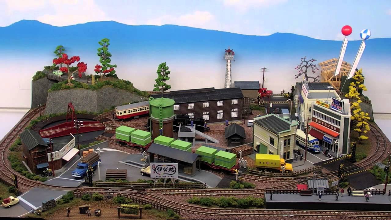 SL機関区～週刊SL鉄道模型のミニレイアウト ジオラマ - YouTube