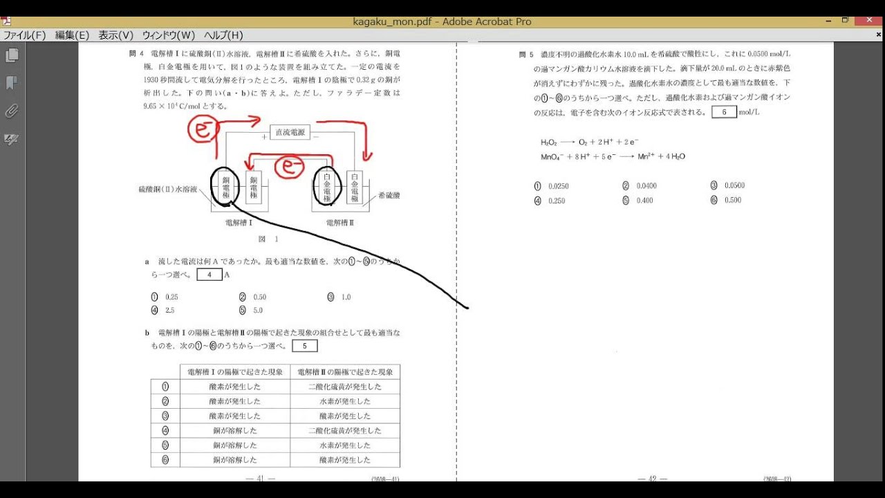 2015年センター試験｢化学｣解説 - YouTube