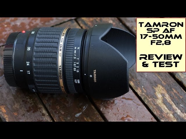 Tamron SP AF 17-50mm F2.8: Lens Review - YouTube