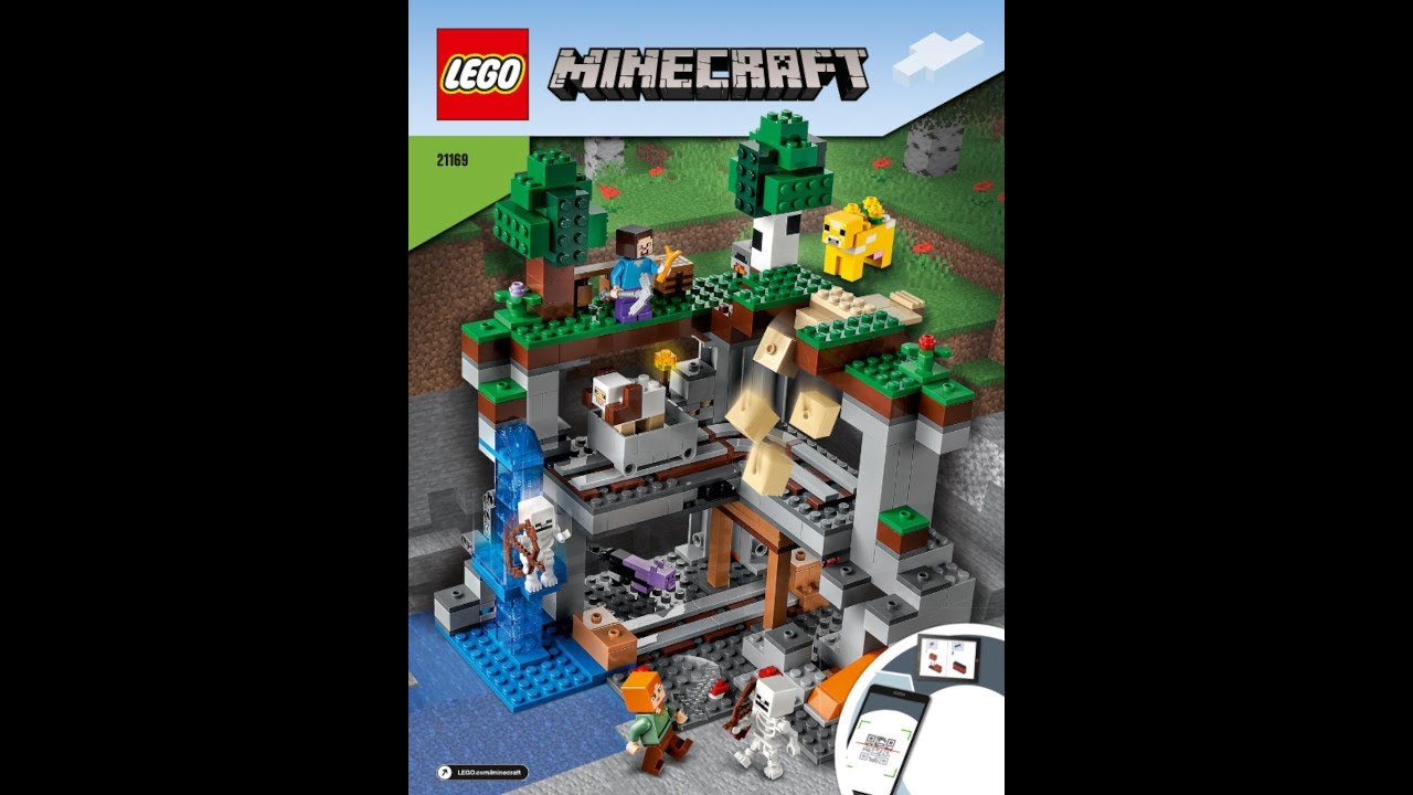 LEGO Instructions | Minecraft | 21169 | The First Adventure - YouTube