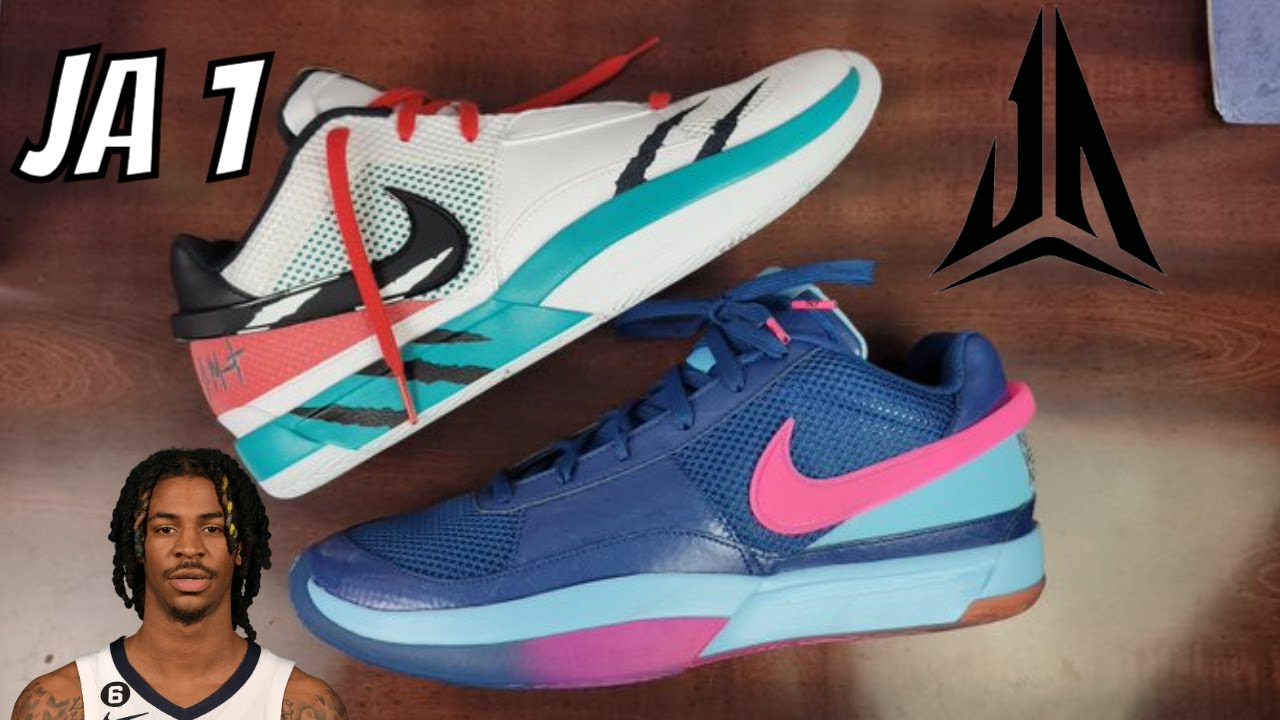 MUST WATCH! Nike Ja 1 NY vs NY and Reverse Scratch Sneaker Review