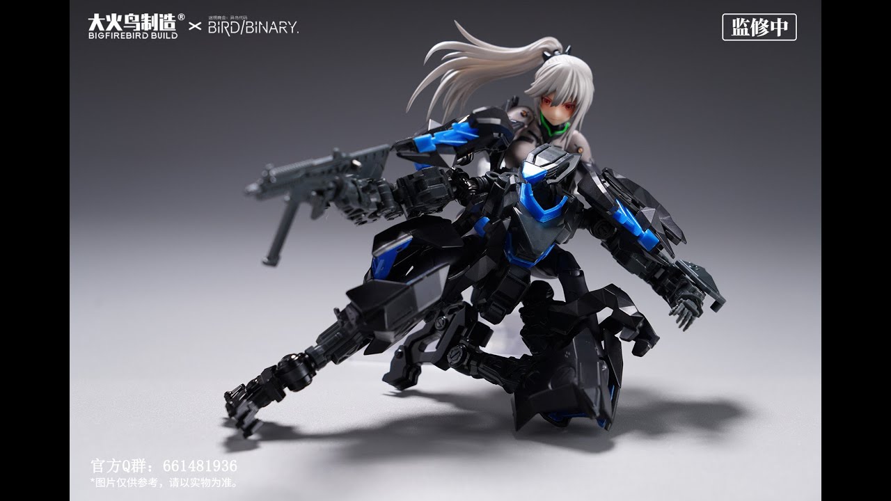 BigFireBird大火鳥玩具 バード/バイナリ シリーズ「藍姬鶲 FICEDULA」1