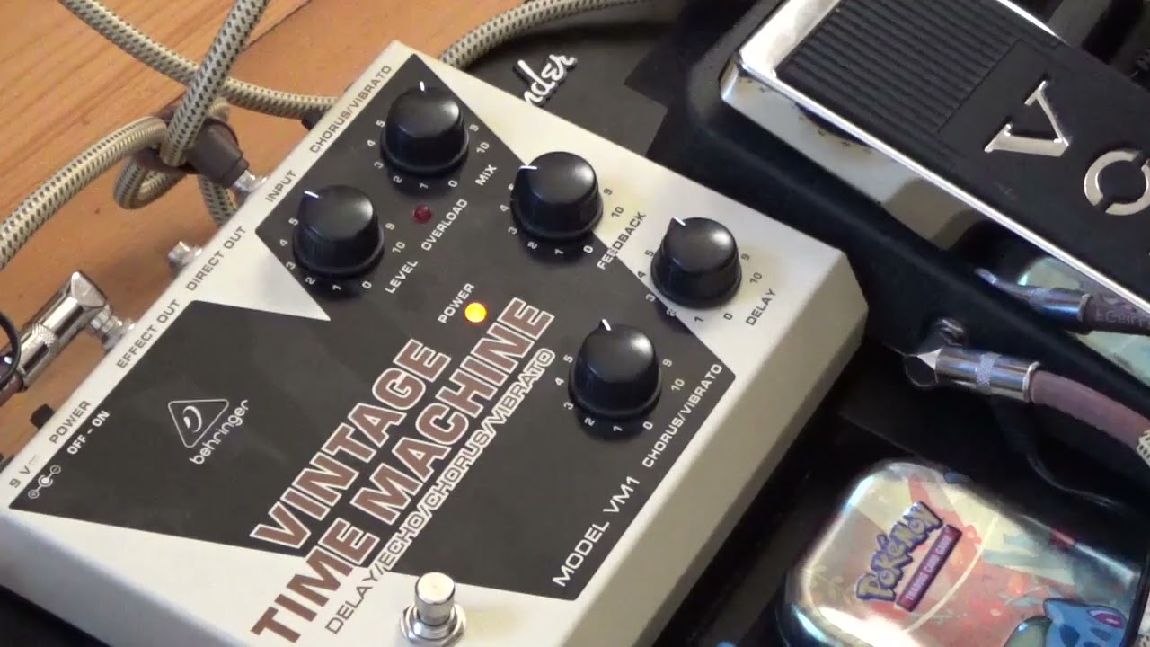 Behringer VM1 Vintage time machine Delay - YouTube