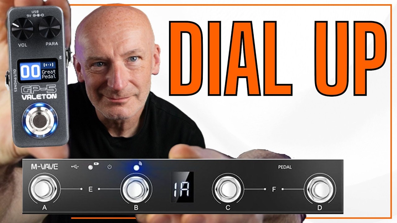 Valeton GP-5 + M-VAVE Chocolate plus - YouTube