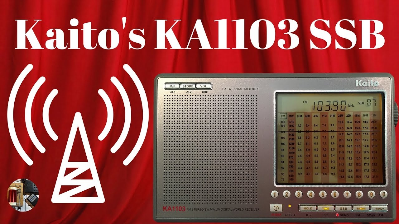 Kaito KA1103 FM Stereo, MW, LW, SW with SSB Radio Review - YouTube