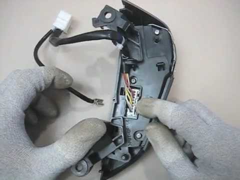 20系アル／ヴェル：ステアリングスイッチ打ち替え - YouTube