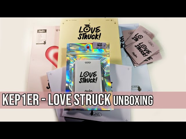 Kep1er - Love Struck Album Unboxing - YouTube