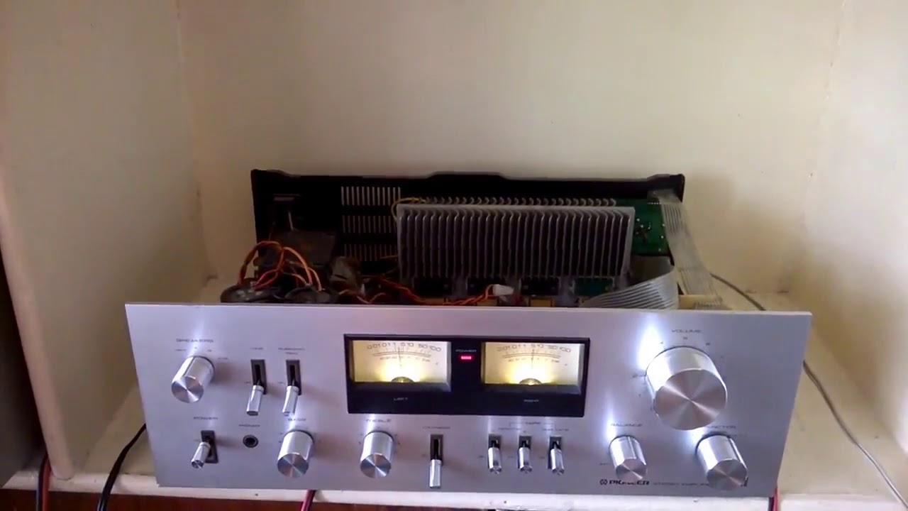 Pioneer SA-7800ii Amplifier - YouTube