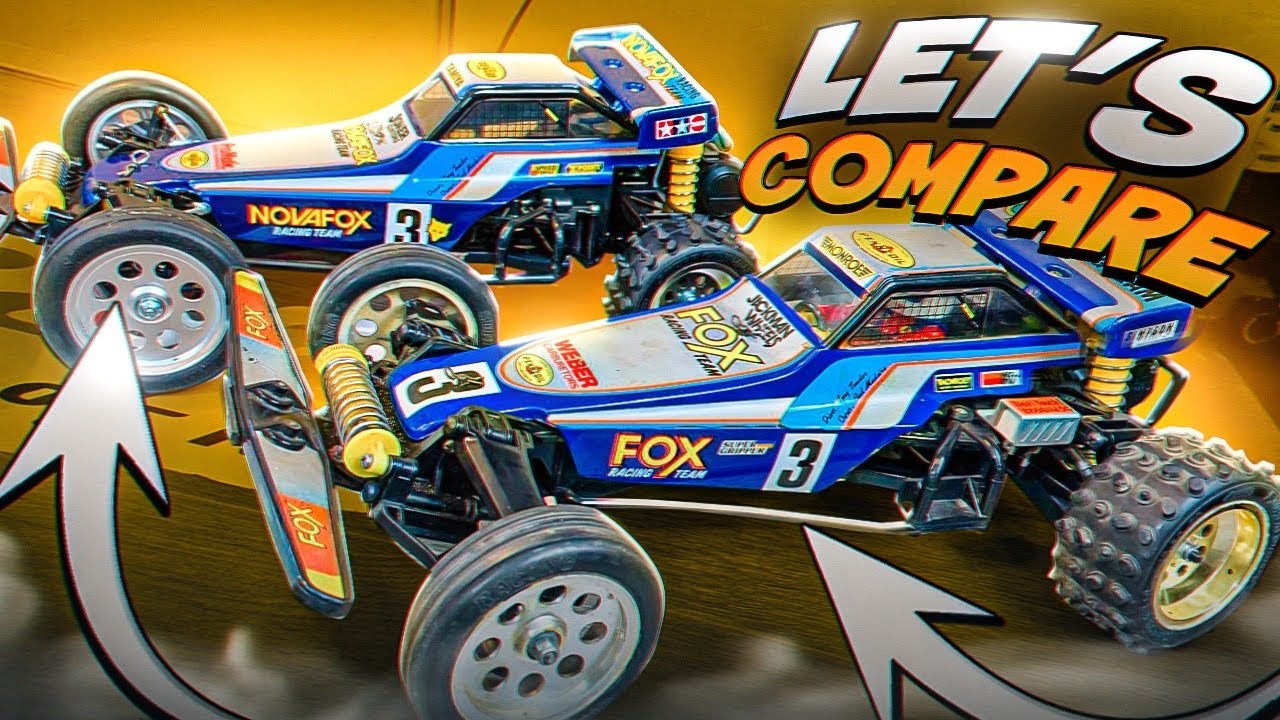 Really Different! 1985 Tamiya Fox RC Vs 2017 Novafox ReRe. - YouTube