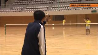 ボレーに出る（ポーチ）のタイミング（小峯秋二のソフトテニス進化論