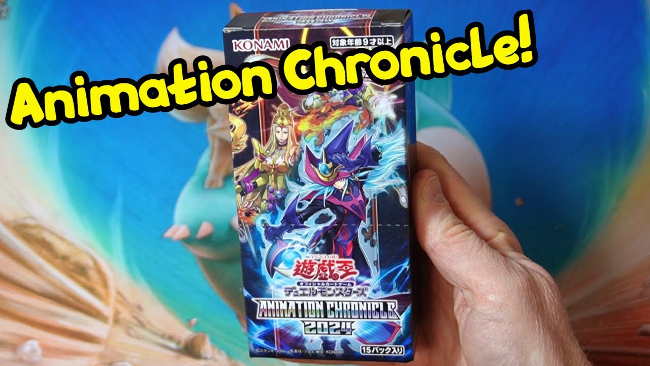 Yugioh Animation Chronicle 2024 Box Opening! - YouTube