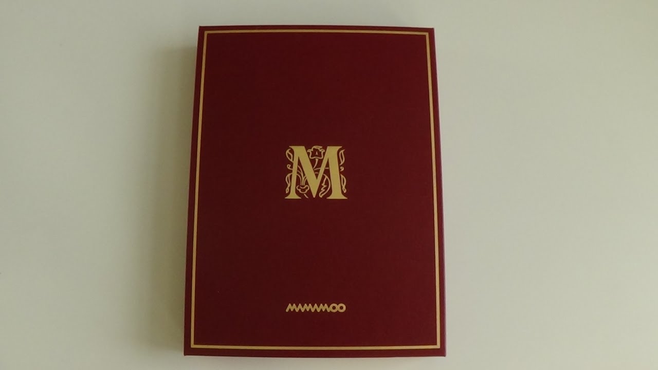 Unboxing Mamamoo 마마무 4th Korean Mini Album Memory - YouTube