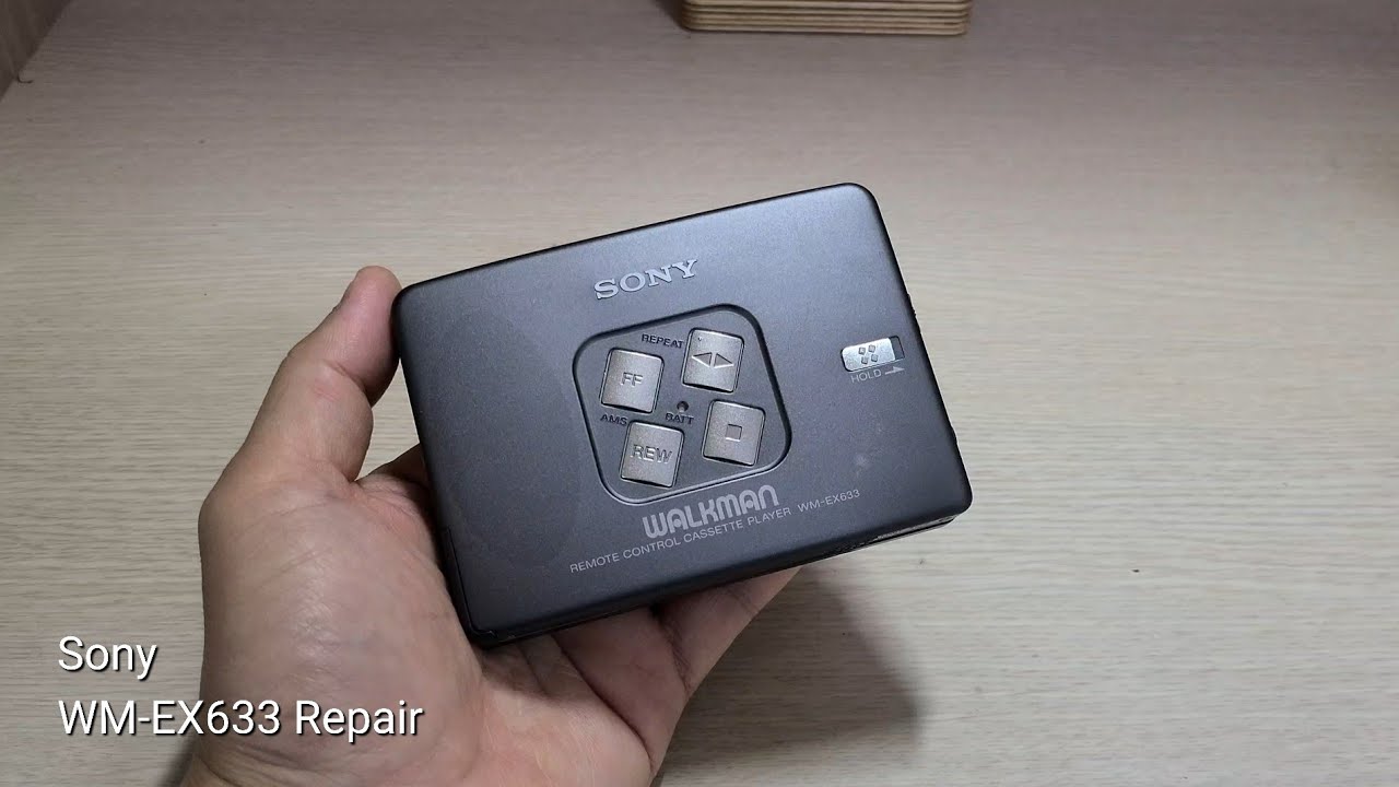 Sony WM-EX633 Repair Cassette Walkman - YouTube