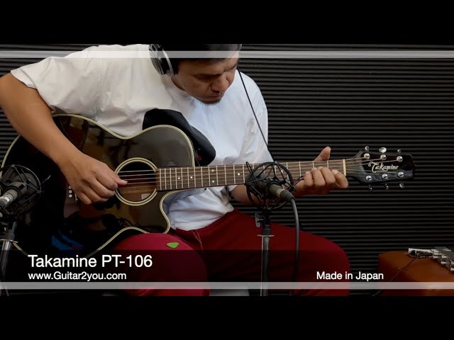 Takamine PT -106 BL - YouTube