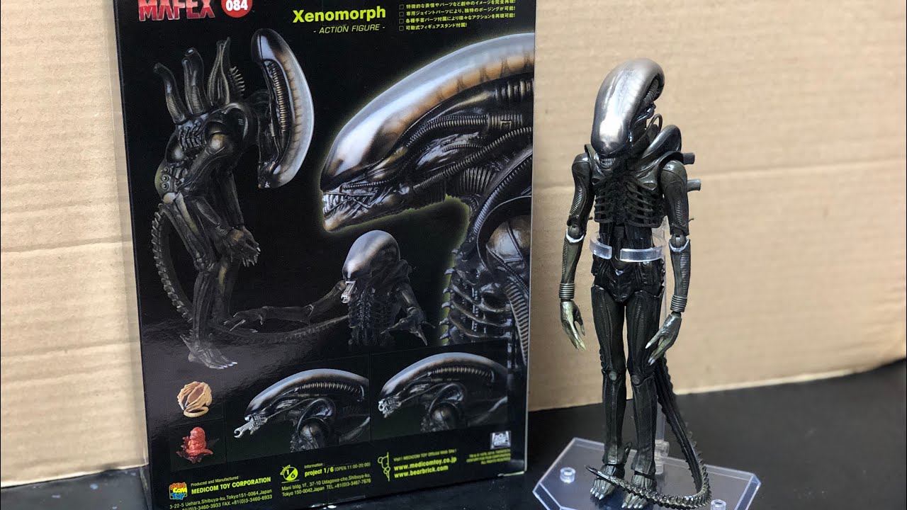 Medicom Toy MAFEX Alien Xenomorph Bigchap - YouTube