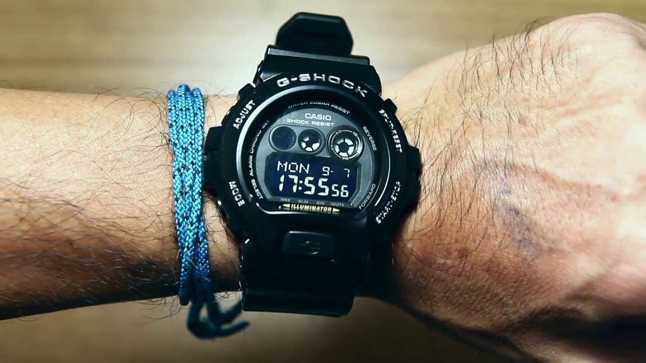 Casio G-shock GD-X6900-1 ALL BLACK EDITION - YouTube