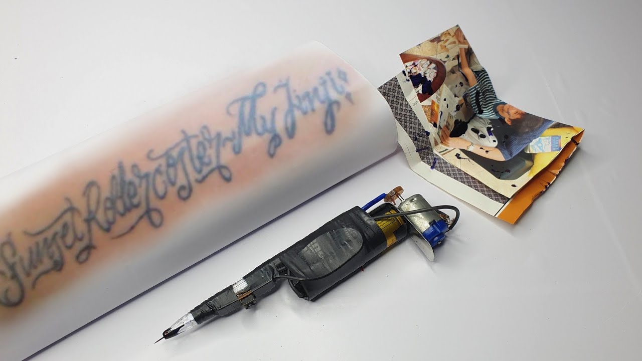 How to make a homemade Tattoo Machine: Beginner's tutorial - NEW