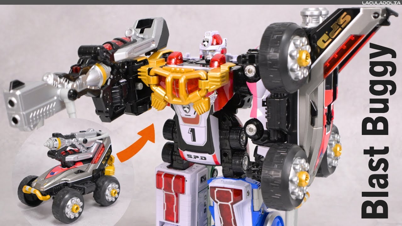 Eng sub】武装なのが良い！ ブラストバギー デカレンジャーロボ フル