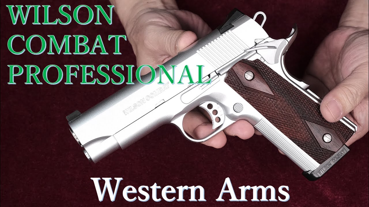 WILSON COMBAT PROFESSIONAL ALL SILVER / ウェスタンアームズ - YouTube