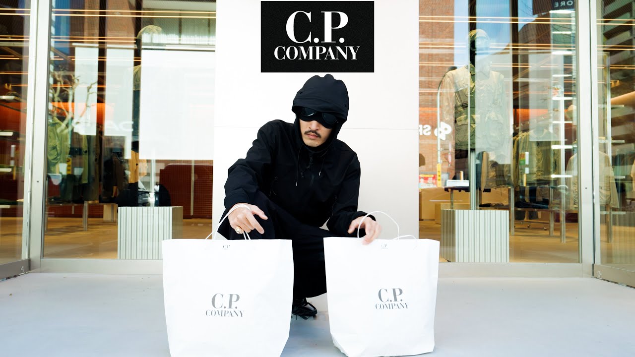 日本初】C.P.companyの初の路面店で買い物をしたら、財布の紐がまた
