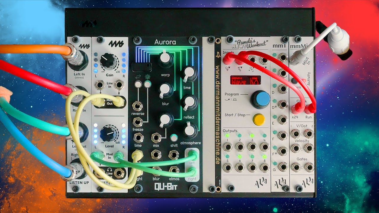 Aurora | Spectral Reverb | Eurorack Modular Synth — Qu-Bit