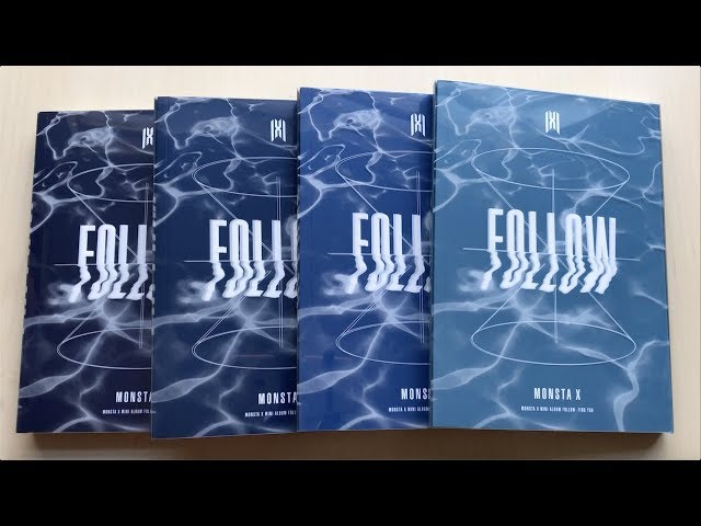 ♡Unboxing MONSTA X 몬스타엑스 7th Mini Album Follow - Find You (I