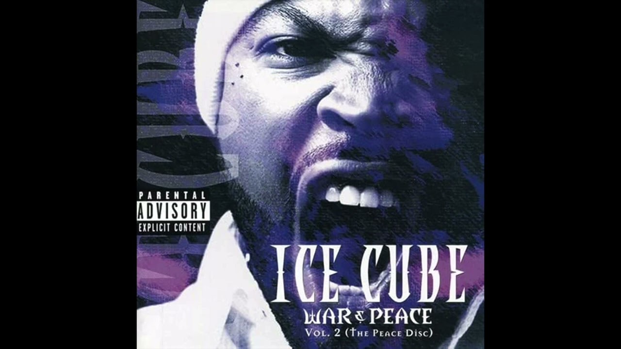 ICE CUBE WAR & PEACE Vol. 2 Vintageポスター ICE CUBE WAR & PEACE